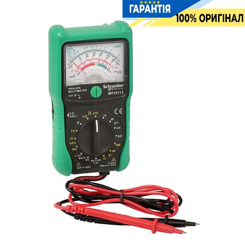 Мультиметр аналоговий Cat III, Schneider Electric IMT23213