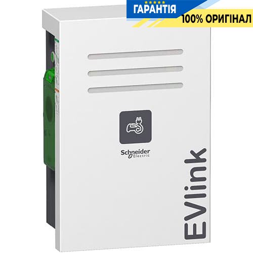 Зарядна станція для паркінгу (настінна) EVlink Parking 2хТ2 зі шторками 22 кВт Schneider Electric EVW2S22P44