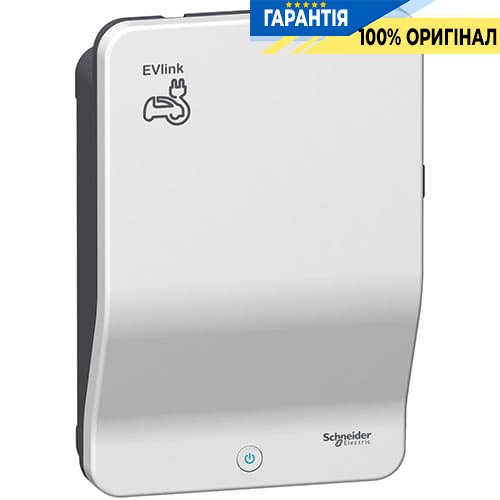 Зарядна станція EVlink Wallbox для будинку, 11 кВт, 16 А, розетка T2 зі шторкою Schneider Electric EVH2S11P04K