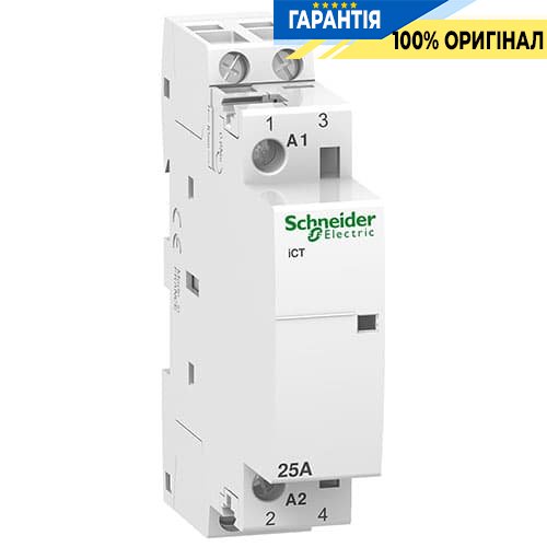 Контактор iCT Acti9 - 25 Aмпер, 2Н.O 230V Schneider Electric A9C20732
