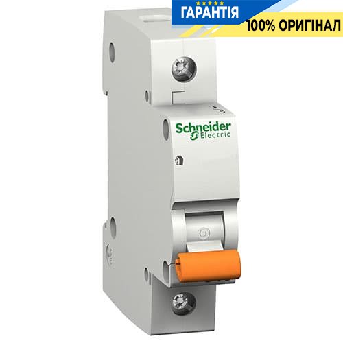 Автоматичний вимикач Schneider Electric 11204 "Домовий" ВА 63, 1P, 20A, C