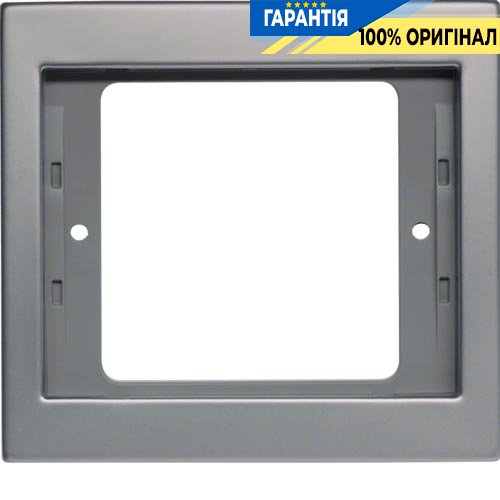 Рамка 1-а, нержавеющая сталь, K.5, Berker 13137004