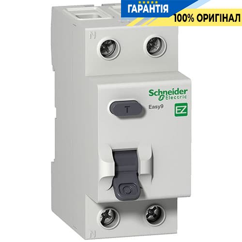 Дифреле Easy9 1-фазне, 63 Аа / 100mA, тип «AC» Schneider Electric EZ9R54263