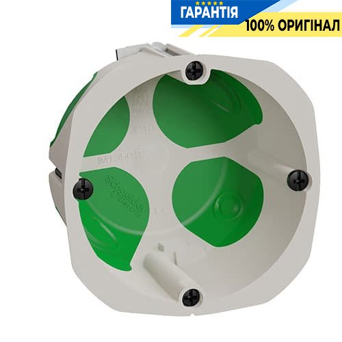 Установча Коробка 1-місн. (Поглиблена) Multifix Air 67X47, Schneider Electric imt35032