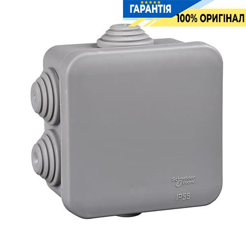 Розподільна Коробка відкритої установки 70х70х40 Schneider Electric IMT35090