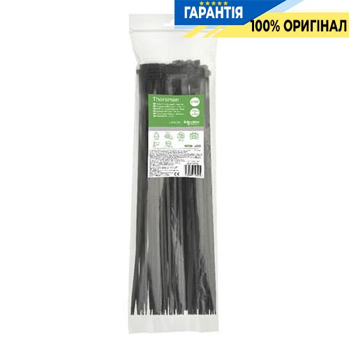 Хомут кабельный Thorsman 370х4.8 черный (100шт) Schneider Electric IMT46272