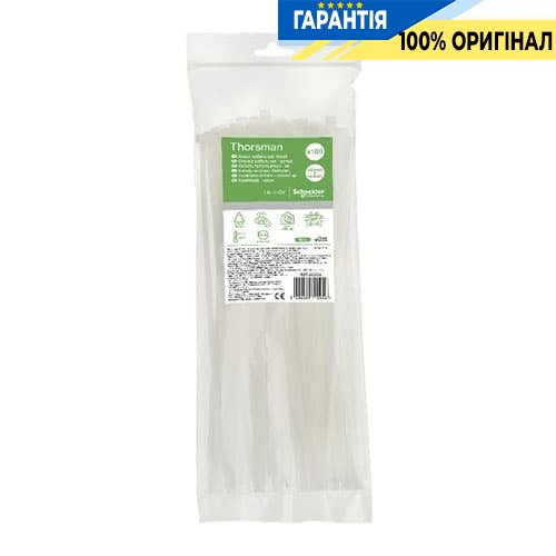 Хомут кабельный Thorsman 250х4.8 белый (100шт) Schneider Electric IMT46264