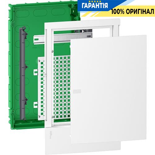 Щит Mini Pragma мультимедійний, 3 ряди на 12 мод., вбудовуваний Schneider Electric MIP312FU