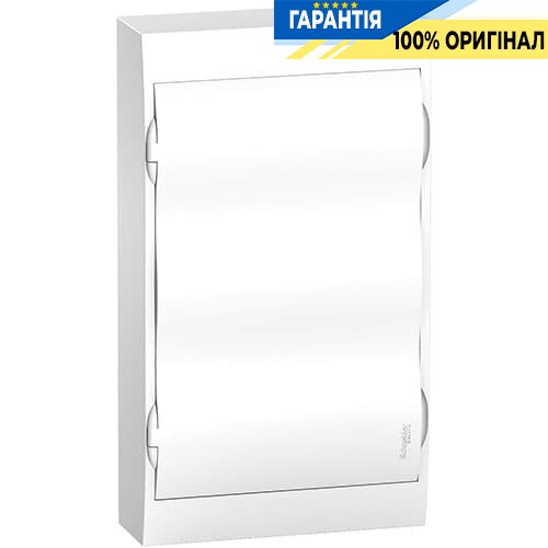 Щит пластиковий навісний 3 ряди по 12 мод. Easy9 "Білі двері" Schneider Electric EZ9E312P2S