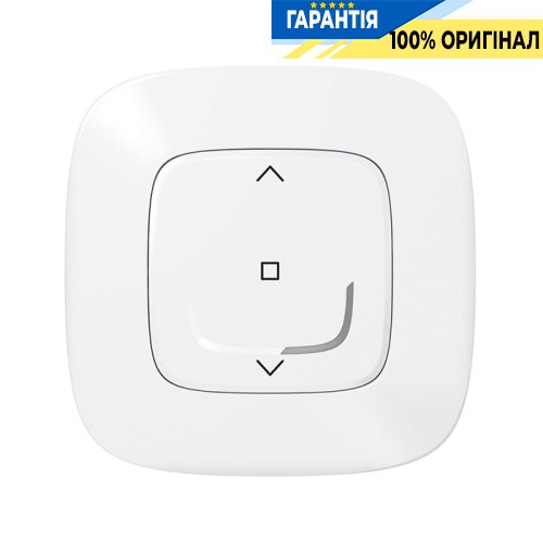 Умный беспроводной выключатель рольставней Legrand Valena Allure with Netatmo 752591, белый