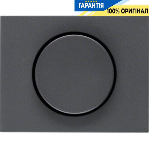 Накладка для поворотного диммера, антрацит, K.1, Berker 11357006