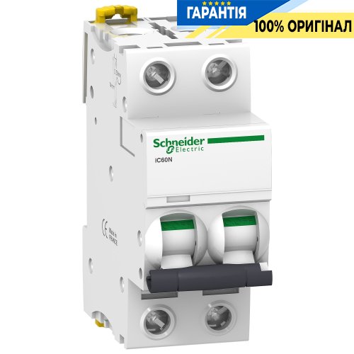 Автоматический выключатель Schneider Electric Acti9 iC60N 2P 32A C SE A9F79232