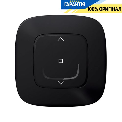 Розумний бездротовий вимикач рольставней Legrand Valena Allure with Netatmo 752891, антрацит