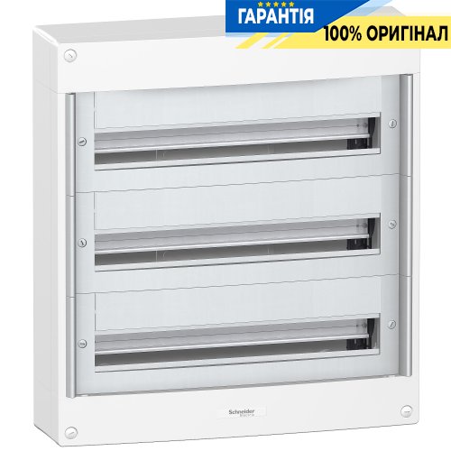Щит навісний Schneider Electric Pragma 3 ряди по 24 модулі, IP40 PRA20324 (Без дверей)