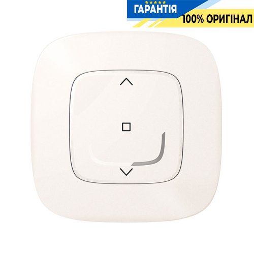 Умный беспроводной выключатель рольставней Legrand Valena Allure with Netatmo 752991, жемчуг