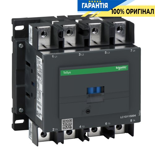 Контактор Schneider Electric Tesys 4-п. 115А 220V AC LC1D1150046M7