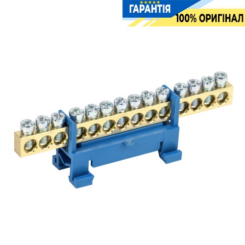 Шина IEK N ноль на DIN-изоляторе тип Стойка ШНИ-6х9-14-С-C, (YNN10-69-14P-K07)