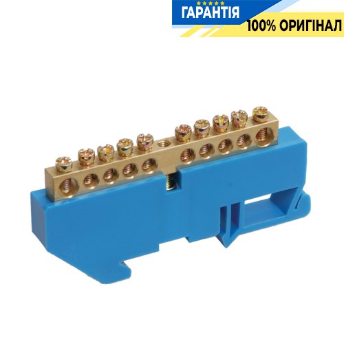 Шина IEK N ноль на DIN-изоляторе ШНИ-6х9-10-Д-C, (YNN10-69-10D-K07)