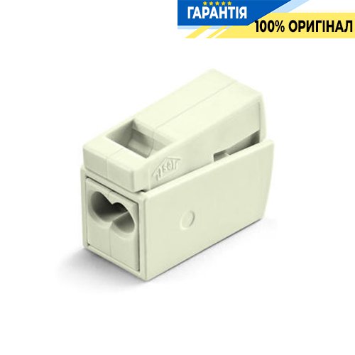 З'єднувальна клема Wago 2+1 224-112 біла
