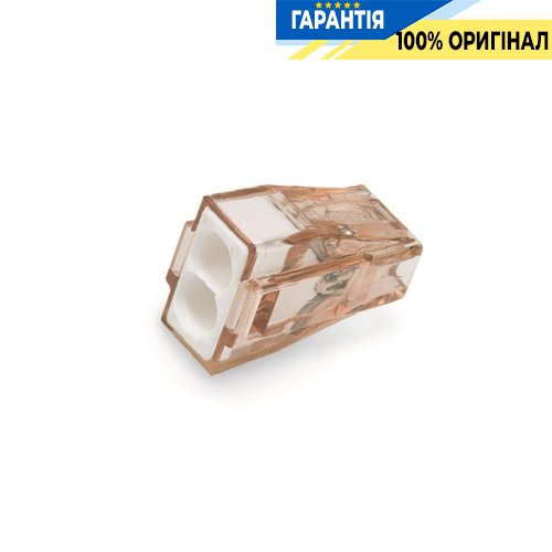 Клеммный соединитель Wago 2 (монолитных провода) 773-602 (0,5-4,0 мм²)