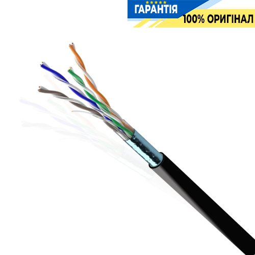 Кабель витая пара ЗЗЦМ — Cat 5e F/UTP 4x2x24AWG PE