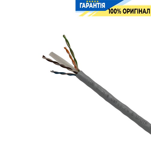 Кабель витая пара ЗЗЦМ — Cat 6 U/UTP 4х2х23 AWG Data LSZH