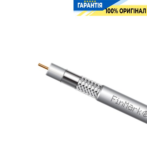 Коаксиальный кабель FinMark — F5967BV белый (бухта 100 м)