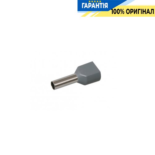 Накінечник-гільза IEK, артикул - UTE10-D4-0-100 НГІ2 4,0-12 з ізол. фланцем, 100 шт