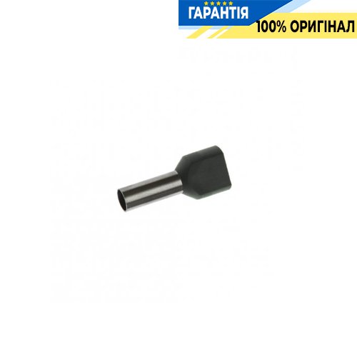 Наконечник-гильза IEK, артикул - UTE10-D6-0-100 НГИ2 6,0-14 с изол фланцем (100 шт/упак)