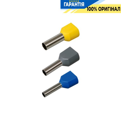 Наконечник-гильза IEK, артикул - UTE10-4-D1-8-100 НГИ2 0,5-8 (оранжевый, 20шт)