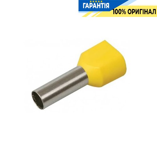 Накінечник-гільза IEK, артикул - UTE10-D2-3-100 НГІ2 1,0-10 з ізол фланцем (100 шт/упак)