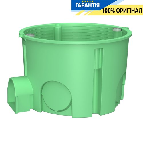 Монтажний бокс Plank для суцільних стін (65*45) IP30 MB001, артикул - PLK5001500, Салатовий