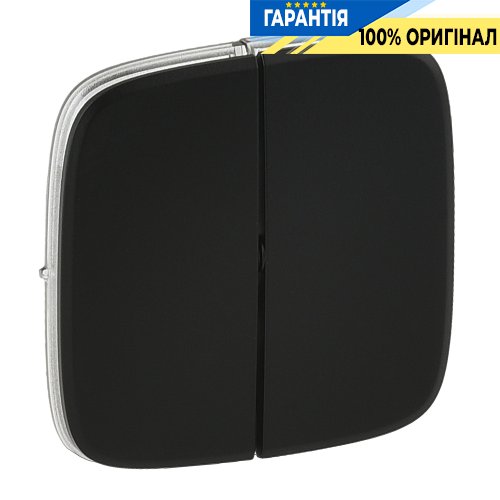 Клавиши для 2-кл выключателя, Legrand Valena Allure, антрацит