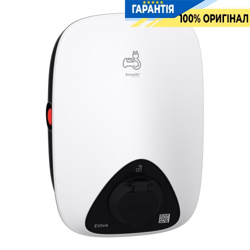 Зарядна станція Schneider Electric EVlink Home Smart EVH4S03N2, 1P+N, 1xT2, 3,7 кВт, 16 А, з RDC-DD
