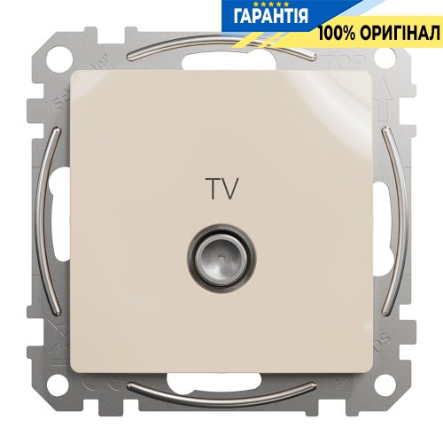 Розетка TV кінцева 4дб Schneider Electric Sedna Design SDD112471 (колір - бежевий)