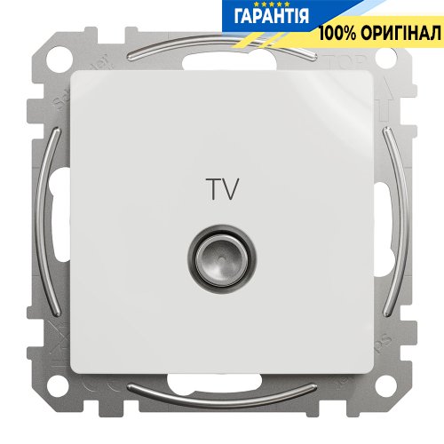 Розетка TV конечная 4дб Schneider Electric «Sedna Design» SDD111471 (цвет - белый)