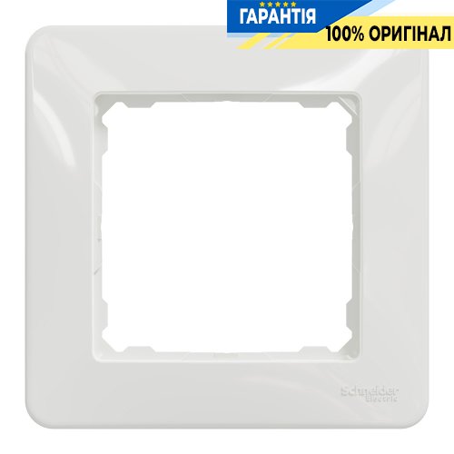 Рамка 1-я. Schneider Electric «Sedna Design» SDD311801 (цвет - белый)