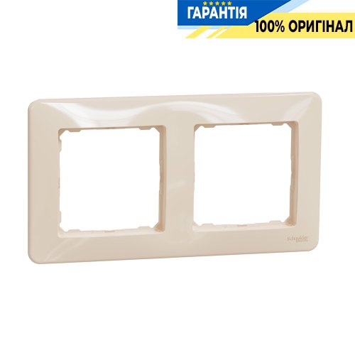 Рамка 2-а Schneider Electric «Sedna Design» SDD312802 (колір - бежевий)