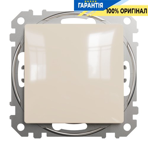 Вимикач 1-кл Schneider Electric Sedna Design SDD112101 (колір - бежевий)