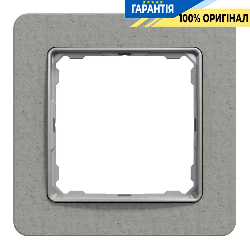 Рамка 1-а Schneider Electric Sedna Elements SDD390801 (колір - бетон)