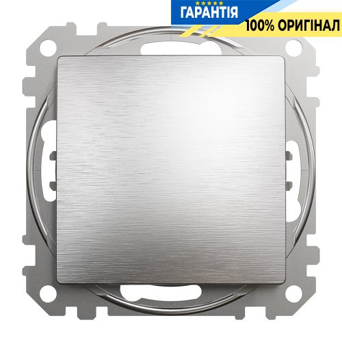 Выключатель 1-кл Schneider Electric «Sedna Elements» SDD170101 (цвет - матовый алюминий)