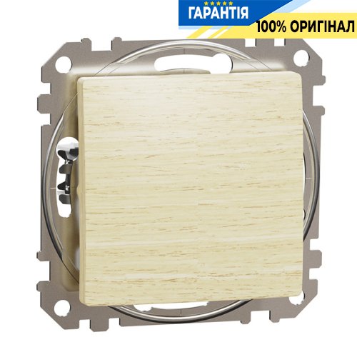 Выключатель 1-кл Schneider Electric «Sedna Elements» SDD180101 (цвет - береза)