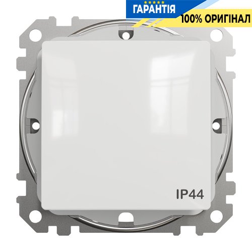 Переключатель 1-кл IP44 Schneider Electric «Sedna Design» SDD211106 (цвет - белый)