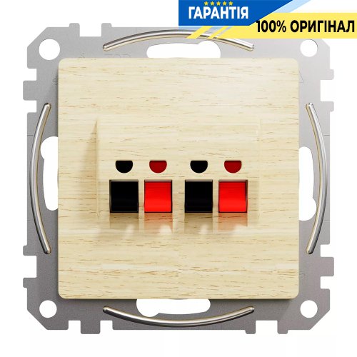 Аудіорозетка Schneider Electric Sedna Elements SDD180411 (колір - береза)