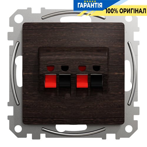 Аудиорозетка Schneider Electric «Sedna Elements» SDD181411 (цвет - венге)