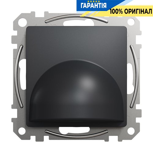 Розетка для вывода кабеля Schneider Electric «Sedna Design» SDD114903 (цвет - черный)