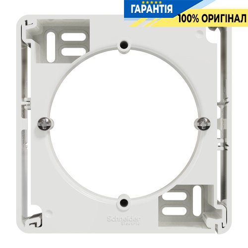 Коробка для поверхностного монтажа 1-пост Schneider Electric «Sedna Design» SDD111901 (цвет - белый)