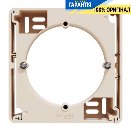 Коробка для поверхневого монтажу 1-пост Schneider Electric «Sedna Design» SDD112901 (колір - бежевий)