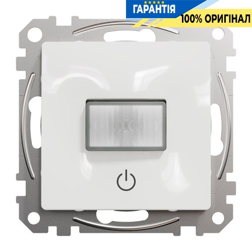 Датчик движения с выключателем 10 A Schneider Electric «Sedna Design» SDD111504 (цвет - белый)