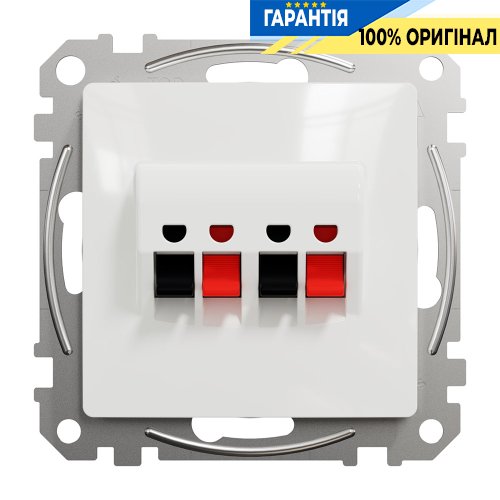 Аудиорозетка Schneider Electric «Sedna Design» SDD111411 (цвет - белый)